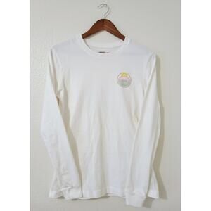 VANS Off The Wall White Long Sleeve Hawaii Edition Volcano SZ S RARE